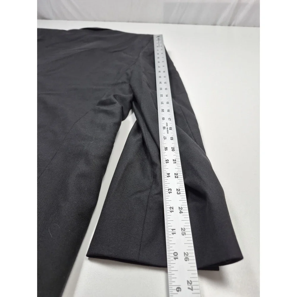 Giorgio Bissoni Suit Jacket Mens 48 Long Black Wool Tuxedo Notch Lapel Formal